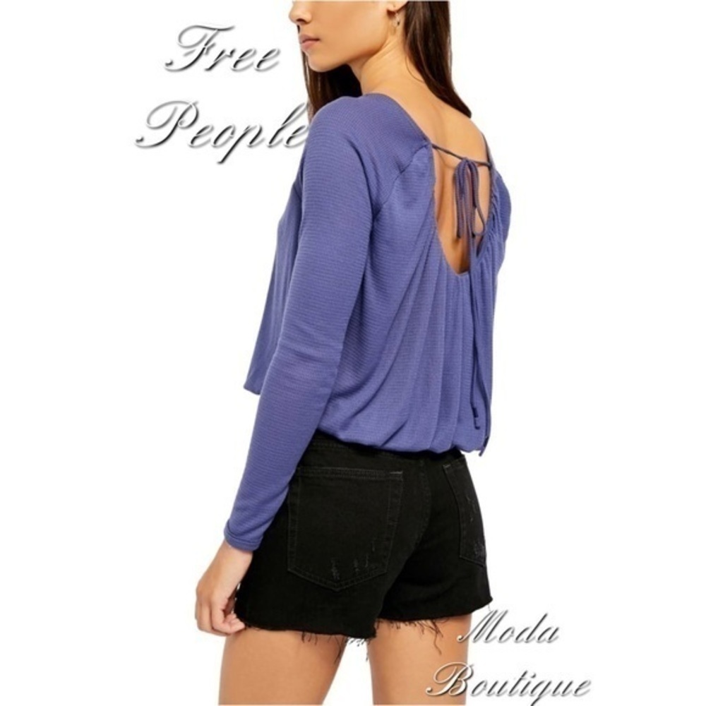 Free People Bondi Cropped Thermal - Picture 2 of 5